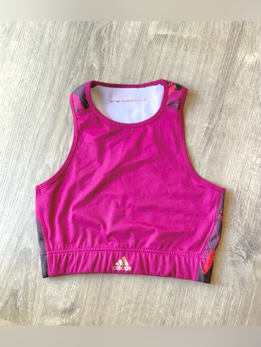 Adidas Performance Crop Tank Women's Small 8-10